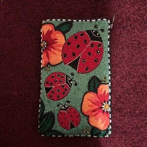 Designer beaded handbag. Great condition used once.